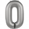 Palloncino Numero 0 Foil 86 cm