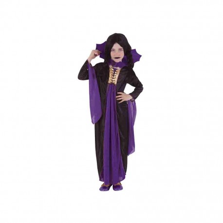 Disfraz de Vampiresa Gotica Lila Infantil