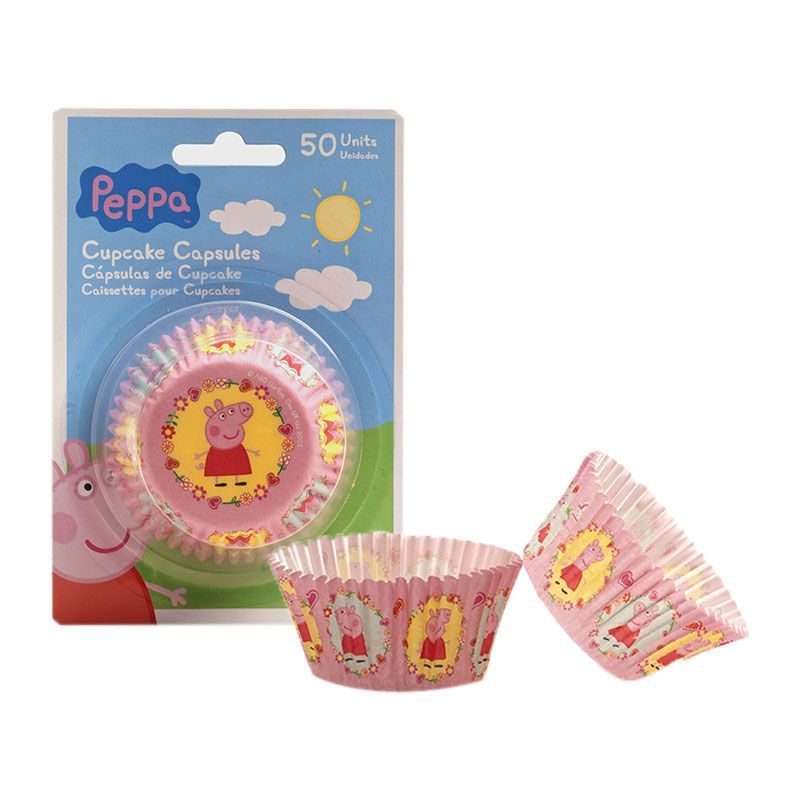 Pirottini Peppa Pig per Cupcakes e Muffin