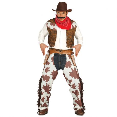 Costume da Cowboy con Copri Pantaloni