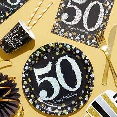 Articoli Feste Compleanno - Palloncini 50 Anni Happy Party Torino