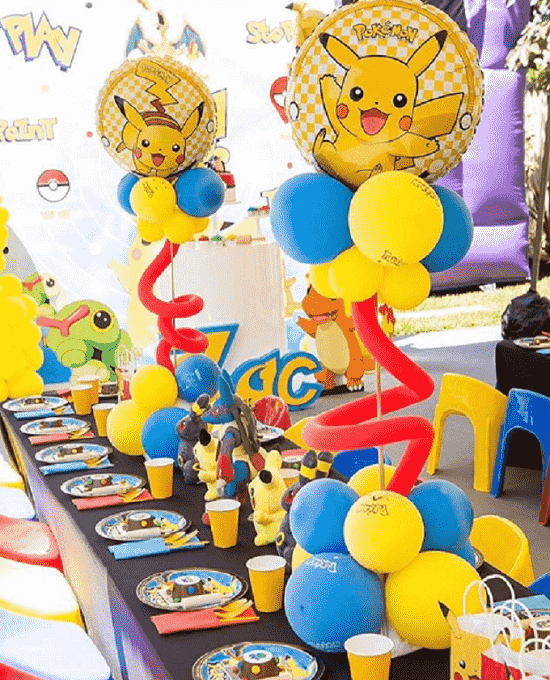 Decorazione di compleanno Pokemon