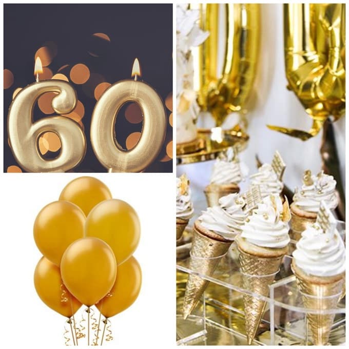 Idee Sessantesimo Compleanno - Come  Fare-Organizzare-Allestimento-Decorazioni