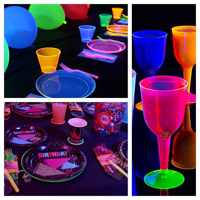 48 idee su Fluo party  festa fosforescente, neon party, pittura  fluorescente