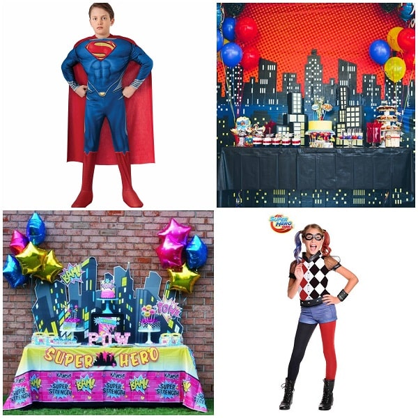 I 15 Temi più Amati per le Feste di Compleanno dei Bambini  Festa a tema  supereroi, Feste di compleanno uomo, Decorazioni festa compleanno