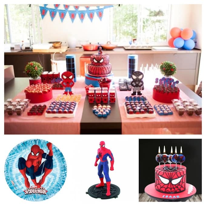 Compleanno tema Spiderman - Creazioni Arte e Decori