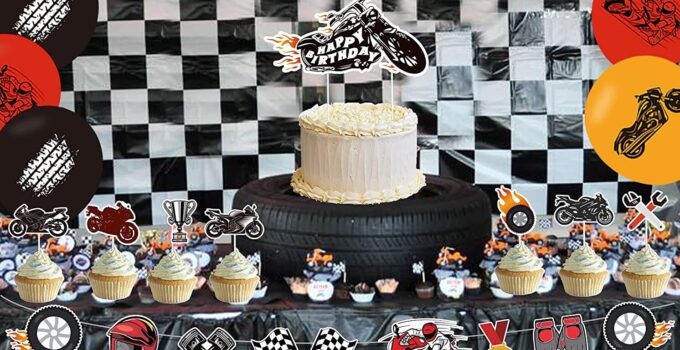 Idee addobbi compleanno tema moto- Come fare, Allestire, Decorare