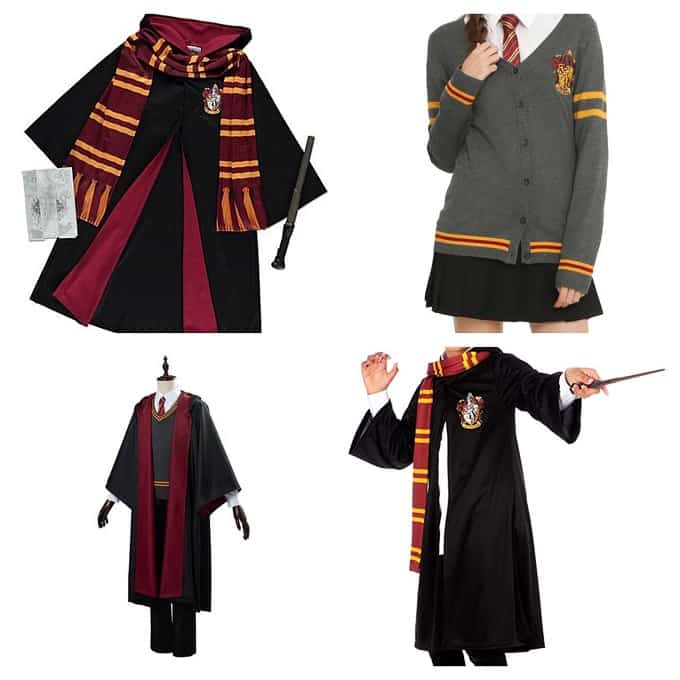 Costume da bambino di Harry Potter Tunica di Grifondoro