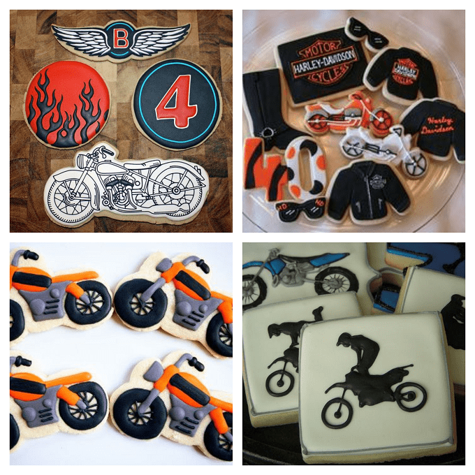 Decorazioni Moto Compleanno, 98pcs Set di Decorazioni Compleanno