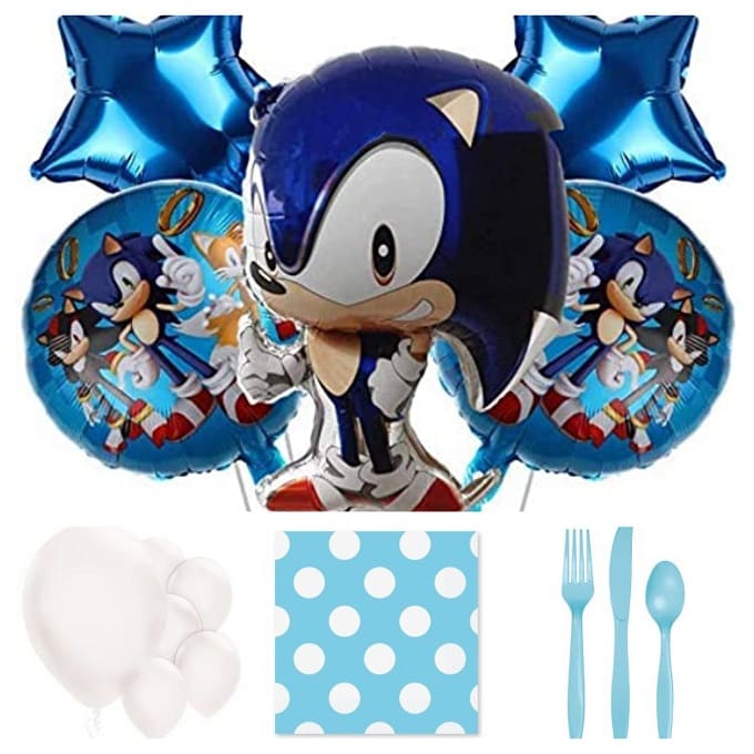 Idee Festa di Compleanno Sonic - Decorare e Addobbare con